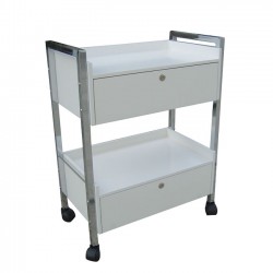 Beauty salon trolley with 2 drawers CH-5013