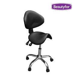 Salon Saddle Stool CH-854 (Black)