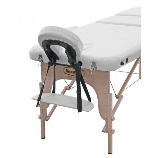 Beautyfor Portable Wooden Massage Table FMA306A white