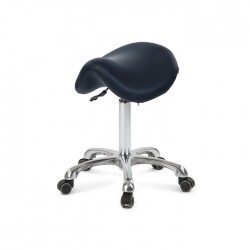 Silver Fox Saddle-shaped Stool 1022A black