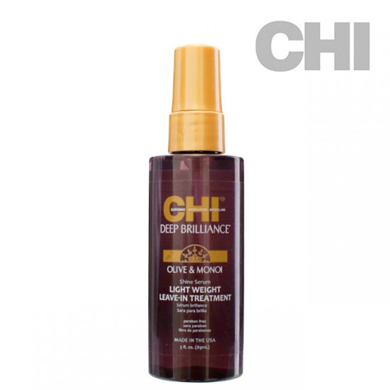 CHI Deep Brilliance Shine Serum Lightweight Leave-In 89ml