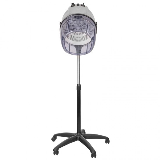 Hair helmet Gabbiano dryer Standing LV-203S three speed ionic silver