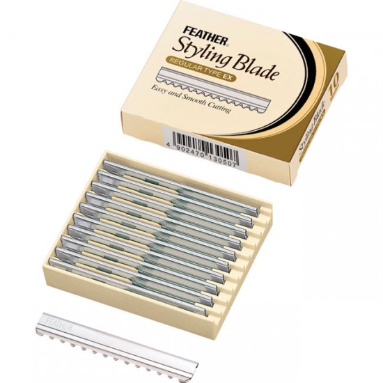 Feather blade Regular Type Ex 5x10-pack