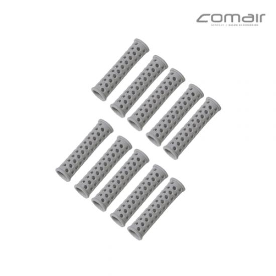 Comair Flat wave curlers 65mm Ø15mm 10pcs grey