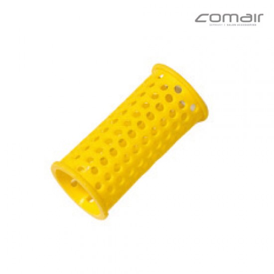 Comair Flat wave curlers 65mm Ø30mm 10pcs yellow
