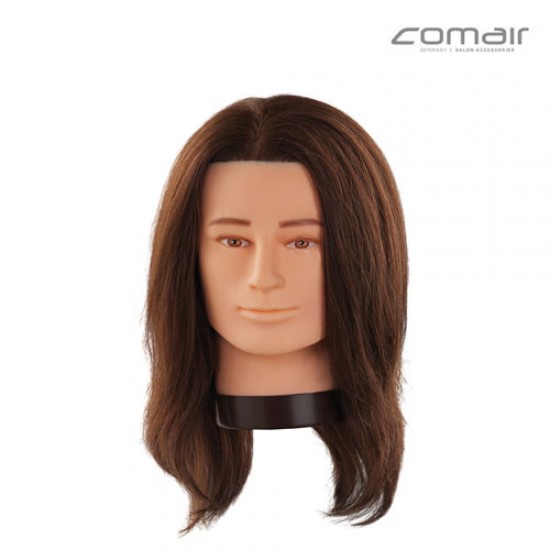 Training head brown hair