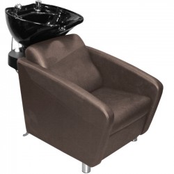 Hair washing sink and chair 556 brown