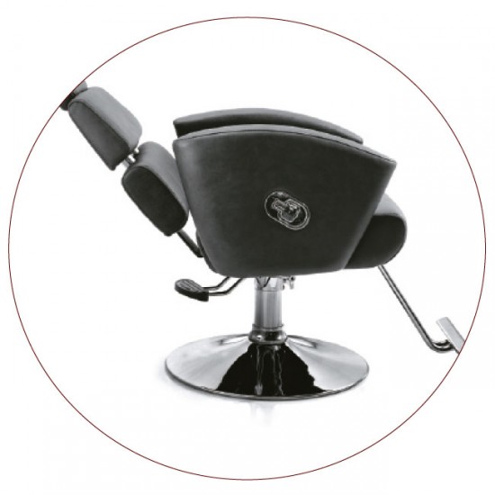 Salon Chair in Black unit 167