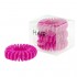 Elastic bands for hair The Traceless Hair Tie A-201 pink 3pcs.