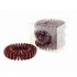 Elastic bands for hair The Traceless Hair Tie A-201 brown 3pcs.