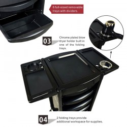 Hairdresser salon trolley Beautyfor T-600A