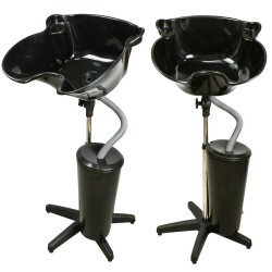 Hair washing sink with stand and tank SU-120A