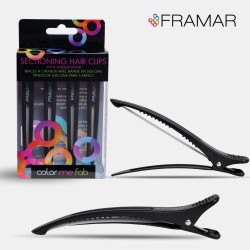 Framar Sectioning Hair 4 Black Clips