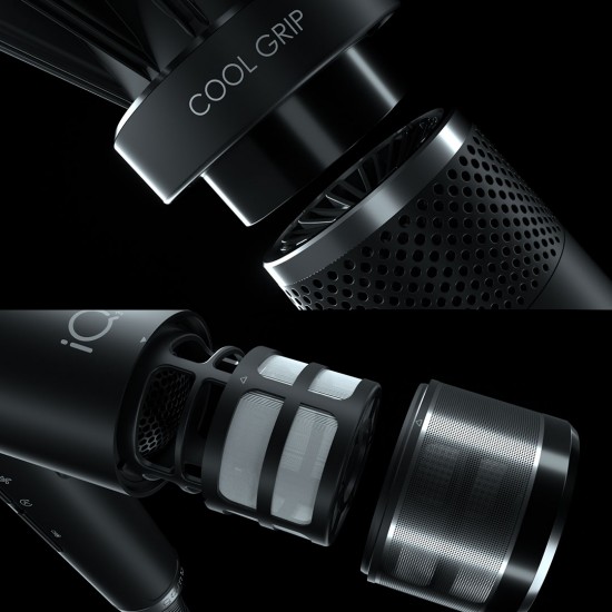 Gama iQ3 Perfetto hairdryer black