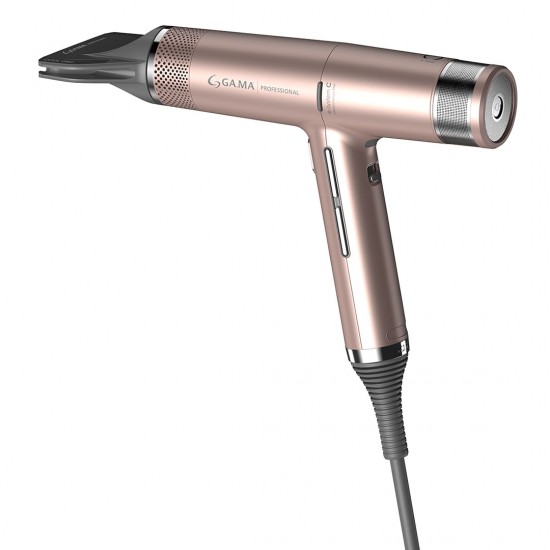 Gama iQ3 Perfetto hairdryer pink gold