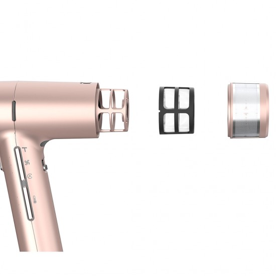Gama iQ3 Perfetto hairdryer pink gold
