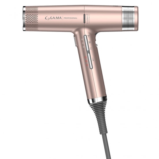 Gama iQ3 Perfetto hairdryer pink gold