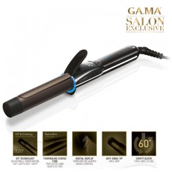 Gama G-Evo IHT Tourmaline Curling iron 33mm
