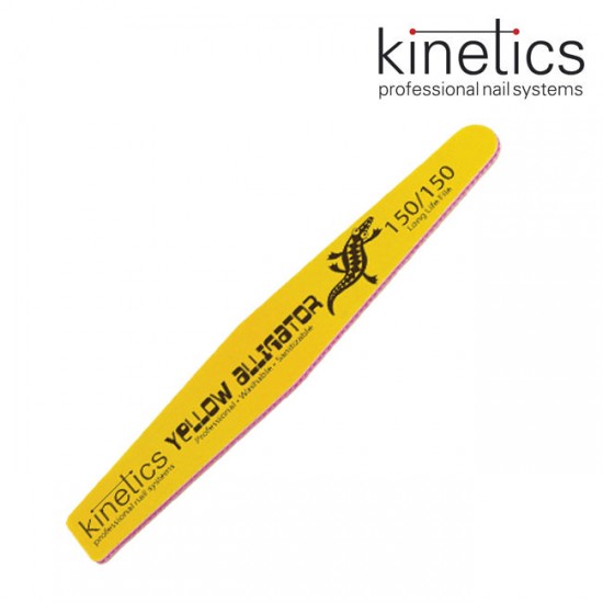 Kinetics Nail File Yellow Alligator 150/150