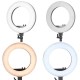 Make-up LED lamp for photo with stand (black)