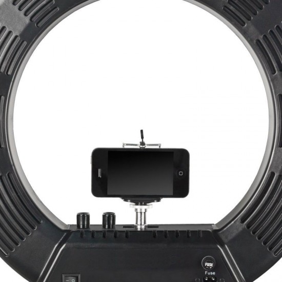 Make-up LED lamp for photo with stand (black)
