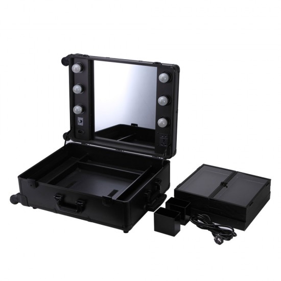 Case for make-up KC-210, BLACK Case for make-up KC-210, BLACK