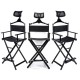Chair for make-up KC-CH03, black, with headrest