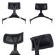 Chair for make-up KC-CH03, black, with headrest