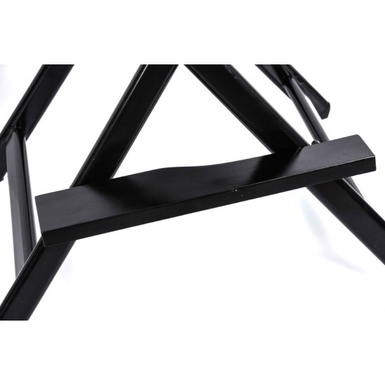 Chair for make-up KC-CH03, black, with headrest