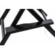 Chair for make-up KC-CH03, black, with headrest