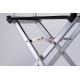 Chair for make-up KC-CH01, silver