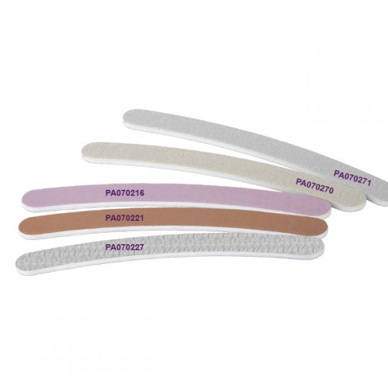 Nail file Garnet Emery Curved Board with Korean paper grit. 150/220
