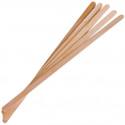 Disposable Wooden Waxing Spatulas Slim 100pcs