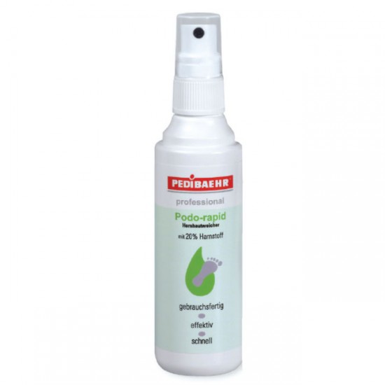 Professional "Podo-rapid" softener for chapped skin with 20% Urea 100 ml. spray bottle