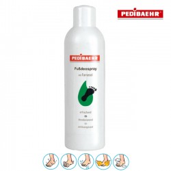 Pedibaehr Fußdeospray izsmidzinātājs svīstošām kājām ar farnezolu 1L