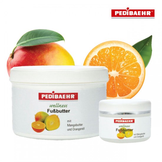 Pedibaehr Wellness Fussbutter eļļa kājām ar mango-apelsīnu 75ml