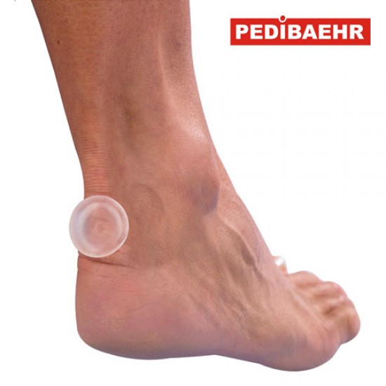 Pedibaehr gel pressure relief pads with indentation 4pcs