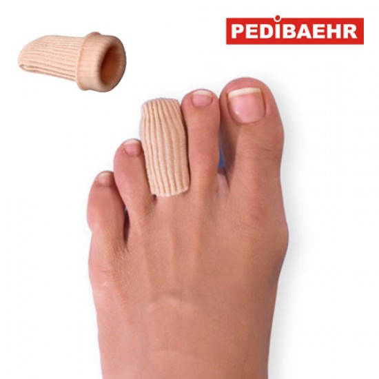 Pedibaehr textile toe caps with gel S size 2pcs