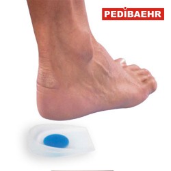 Pedibaehr gel heel pad with rim L size 1 pair