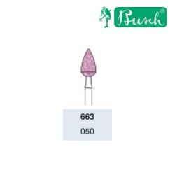 Busch High-grade corundum abrasives 663 pink