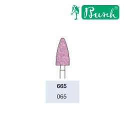 Busch High-grade corundum abrasives 665 pink