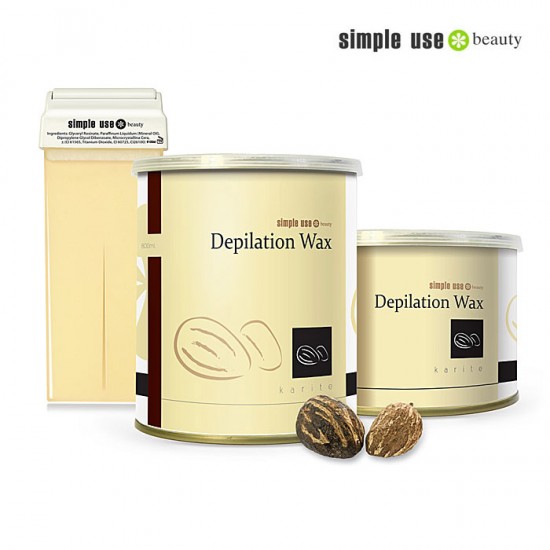Karitè Simple Use Strip Wax, Tin 800 ml
