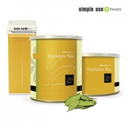 Litsea Essential Oils Simple Use Strip Wax, Tin 800 ml