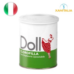 Green Chlorophyll Xanitalia Strip Wax, Tin 800 ml